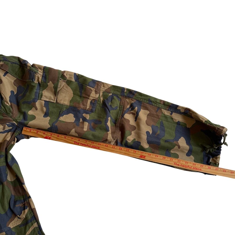 Aritzia TNA New Supply Cargo Camo Pant Mid Rise Size 00 EUC Relaxed Festival - Picture 16 of 16
